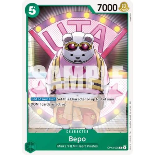 Bepo OP13-035 C Carrying On His Will - Single
