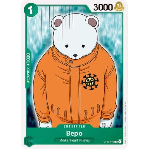 Bepo ST02-012 C Starter Deck 2: Worst Generation - Single