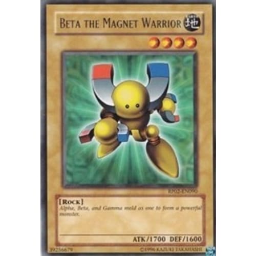Beta The Magnet Warrior (RP02-EN090) Rare Unlimited - Single