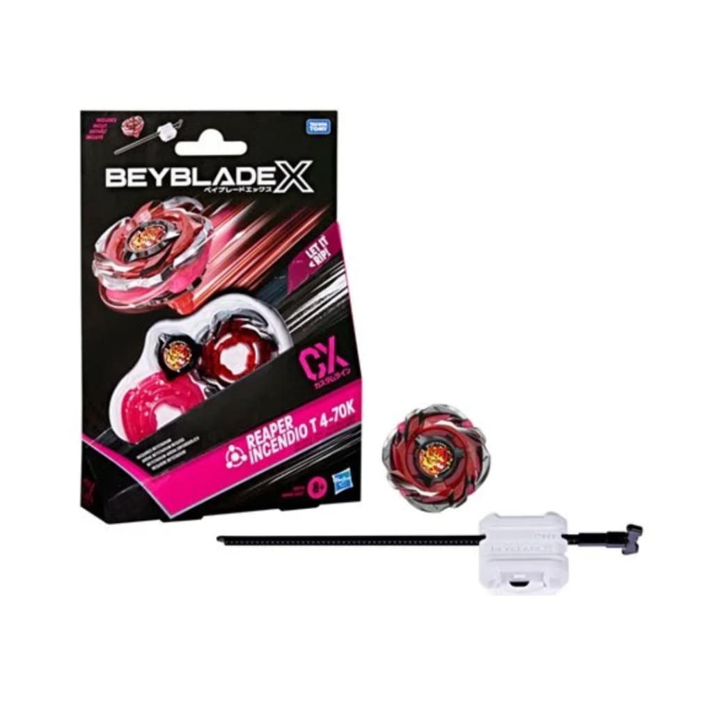 Beyblade x Reaper Incendio t 4-70k Cx Starter Pack Set – Hobbiesville
