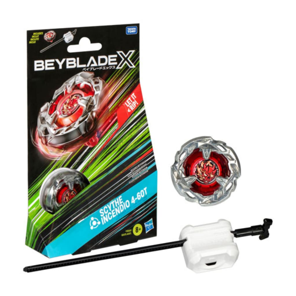 Beyblade X Scythe Incendio 4-60T Starter Pack