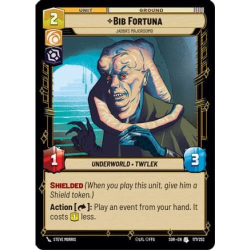 Bib Fortuna - Jabba’s Majordomo (177/252) - Spark