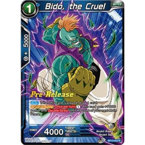 Bido the Cruel (Supreme Rivalry Pre-Release Cards) - Single