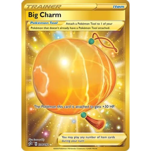 Big Charm (206/192) Secret Rare Holofoil - Single