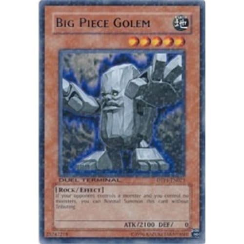 Big Piece Golem (DTP1-EN023) Rare Limited - Single