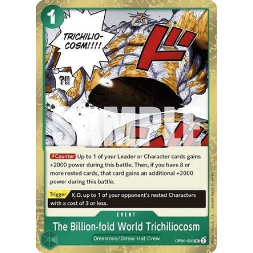 The Billion-fold World Trichiliocosm (Jolly Roger Foil)