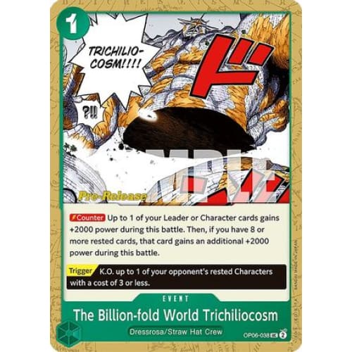 The Billion-fold World Trichiliocosm OP06-038 UC Wings