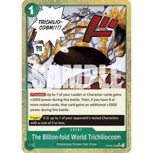 The Billion-fold World Trichiliocosm (Textured Foil)