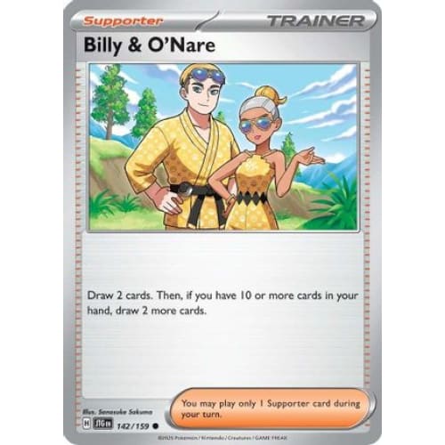 Billy & O’Nare (142) Common - Single