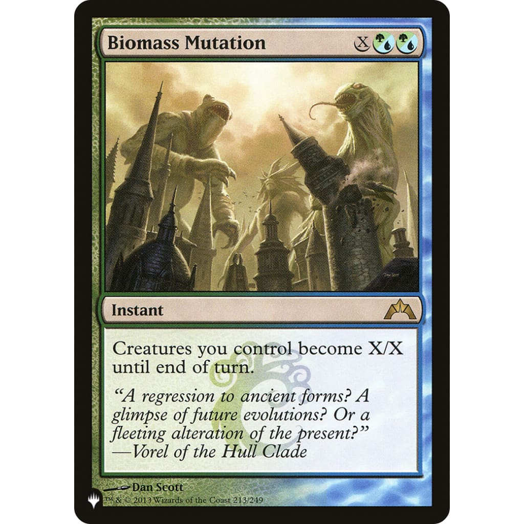 Biomass Mutation (PLST-GTC-213) - Single
