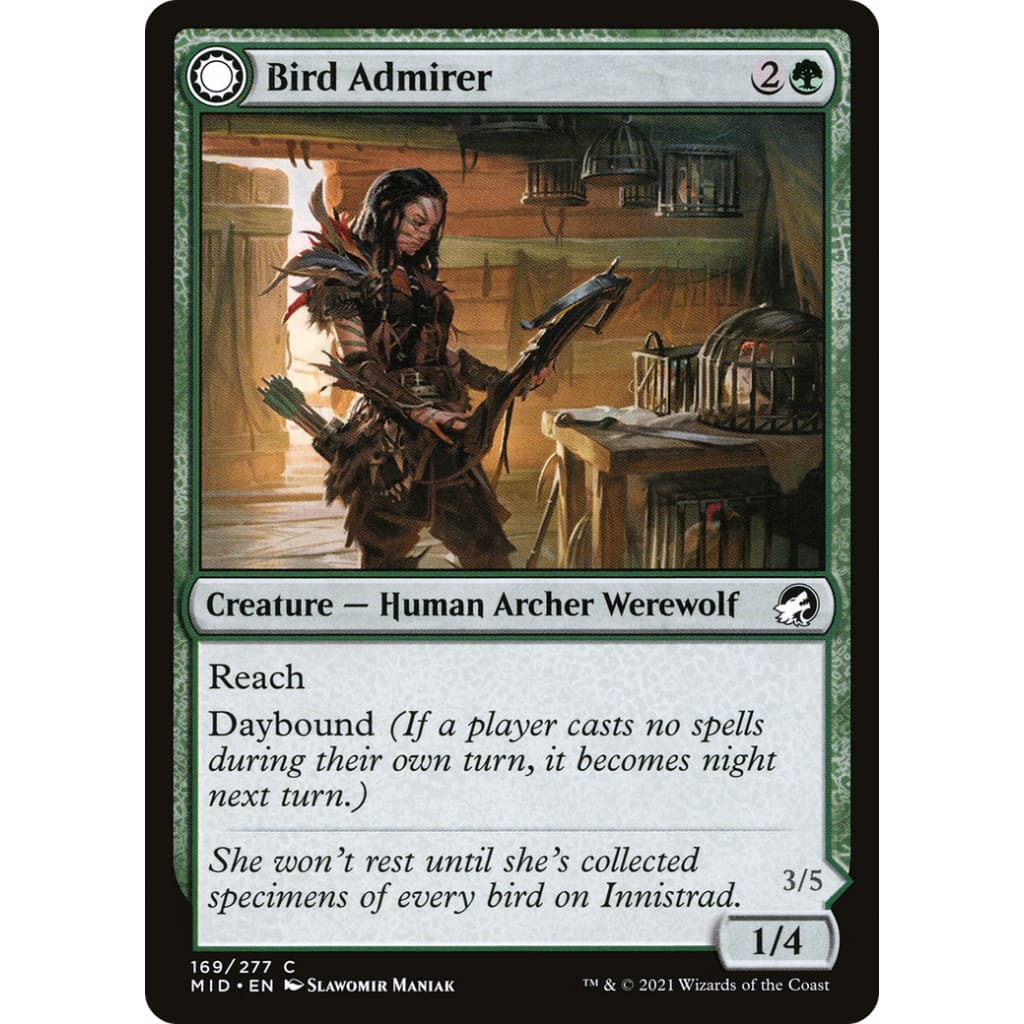 Bird Admirer // Wing Shredder (MID-169): (Double Faced