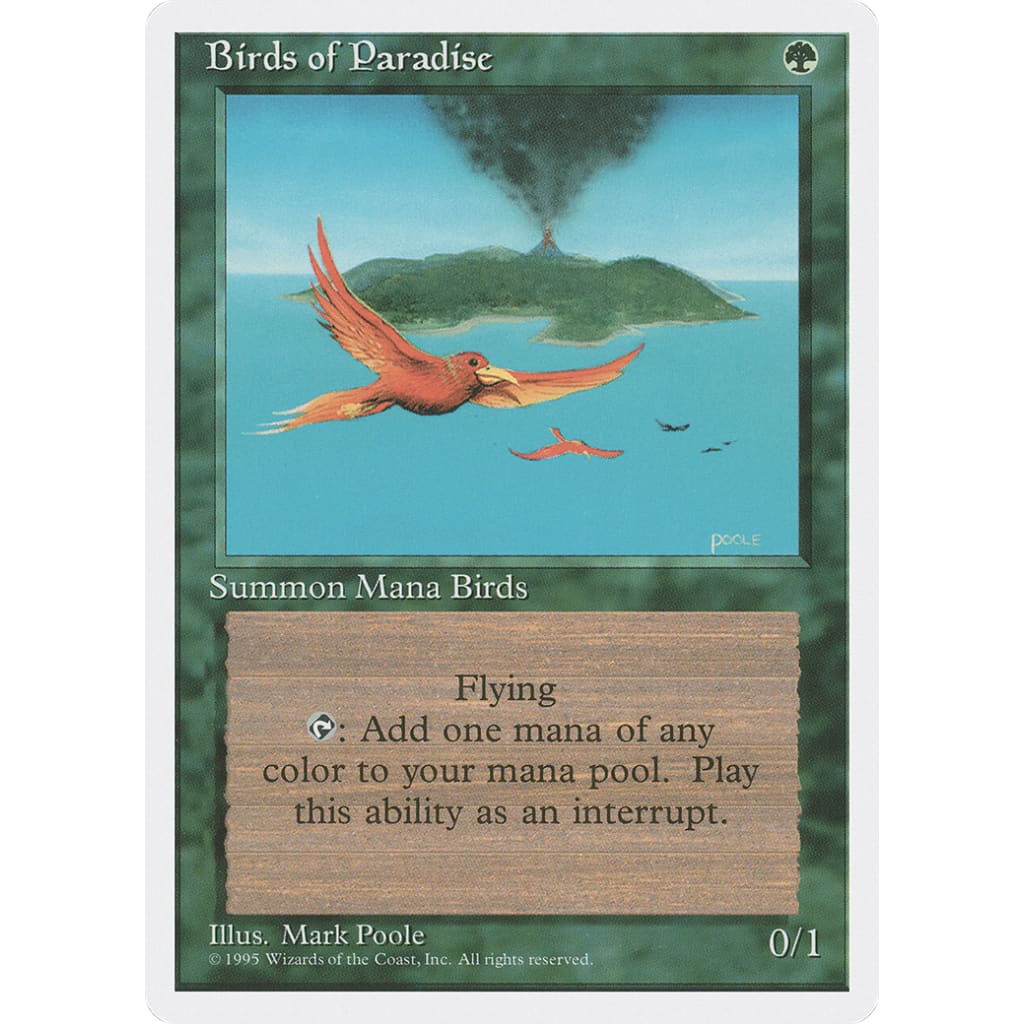 Birds of Paradise (4ED-234) - Single