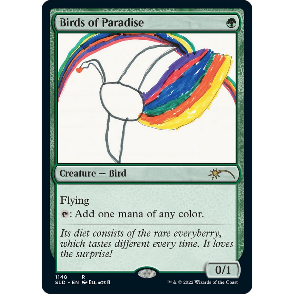 Birds of Paradise (SLD-1148) Foil - Single