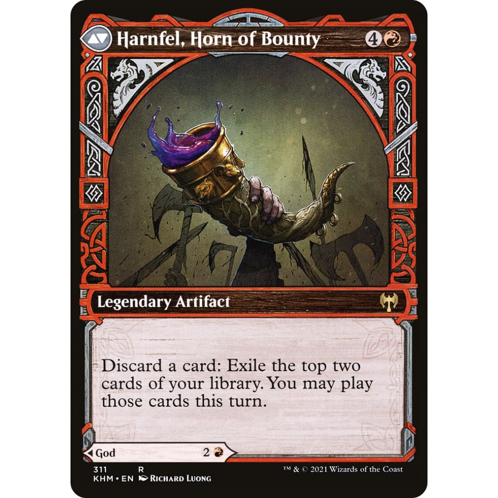 Birgi God of Storytelling // Harnfel Horn Bounty (KHM-311):