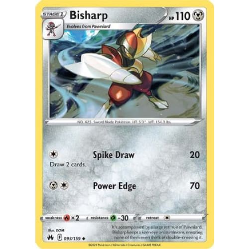 Bisharp (093) Uncommon - Single