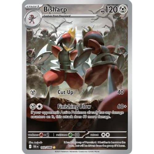 Bisharp - 143/086 (143) Illustration Rare Holofoil - Single