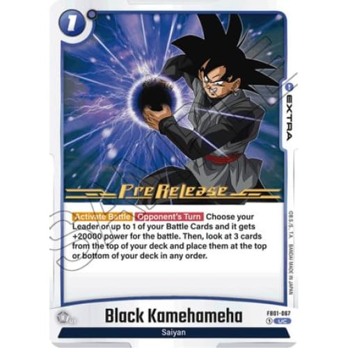 Black Kamehameha (FB01-067) - Awakened Pulse PreRelease