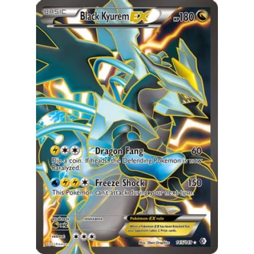 Black Kyurem-EX (145/149) Ultra Rare Holofoil - Single