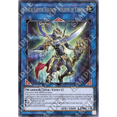 Black Luster Soldier - of Chaos (OP17-EN003) Ultimate Rare
