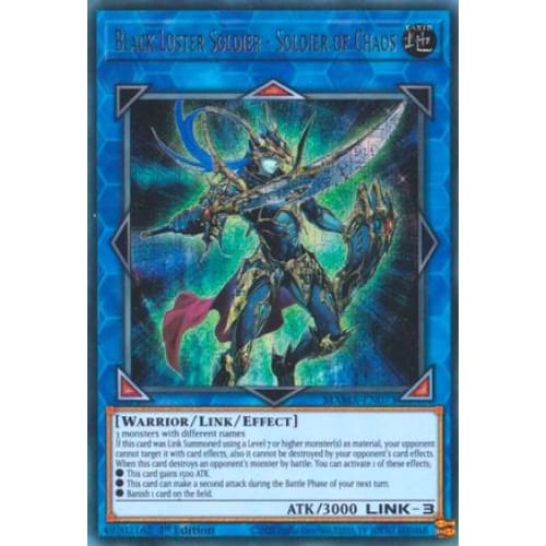 Black Luster Soldier - of Chaos (Ultra Pharaoh’s Rare)