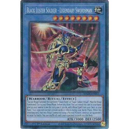 Black Luster Soldier - Legendary Swordsman (CR)
