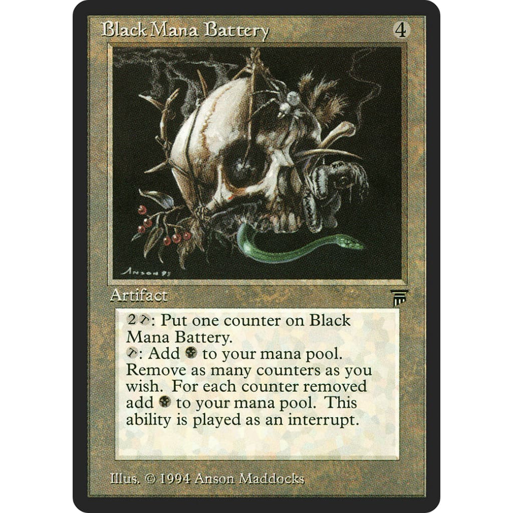 Black Mana Battery (LEG-274) - Single
