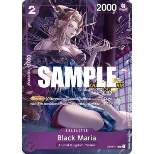 Black Maria (CS 2023 Celebration Pack) ST04-011 C One Piece