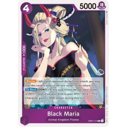 Black Maria OP01-111 R Romance Dawn - Single