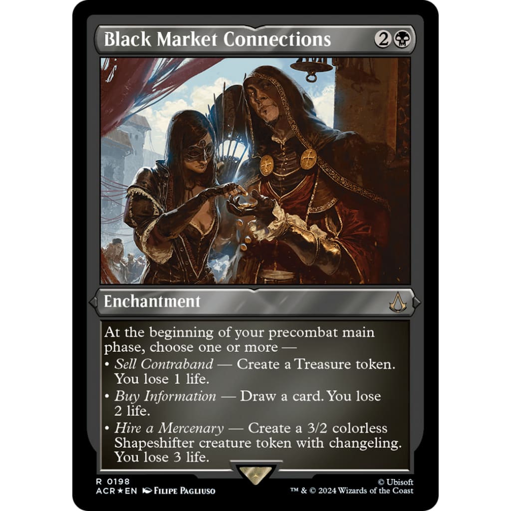 Black Market Connections (ACR-198) Etched Foil - Single