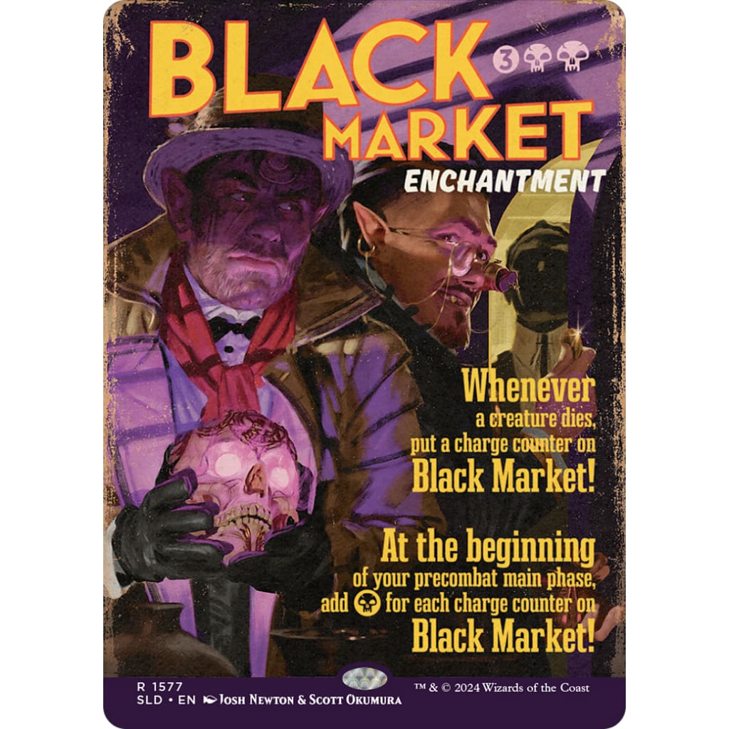 Black Market (SLD-1577) (Borderless) - Single