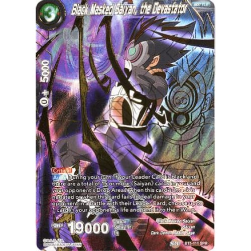 Black Masked Saiyan the Devastator (SPR) (Miraculous