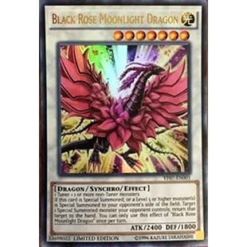 Black Rose Moonlight Dragon (YF07-EN001) Ultra Rare Limited