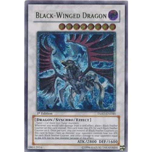 Black-Winged Dragon (UTR) (TSHD-EN040) Ultimate Rare 1st