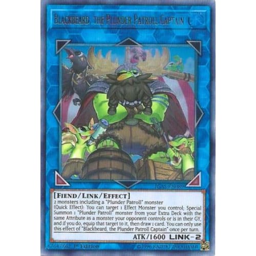 Blackbeard the Plunder Patroll Captain (IGAS-EN089) Ultra