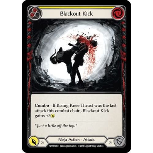 Blackout Kick (Yellow) (WELCOME TO RATHE) 1st Edition