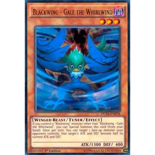 Blackwing - Gale the Whirlwind (DUSA-EN078) Ultra Rare 1st
