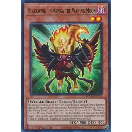 Blackwing - Sharnga the Waning Moon - BLMR-EN039 Ultra Rare