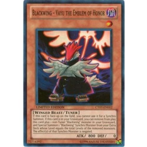Blackwing - Vayu the Emblem of Honor (CT07-EN012) Super