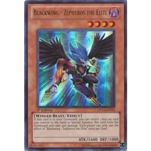 Blackwing - Zephyros the Elite (DP11-EN012) Ultra Rare 1st
