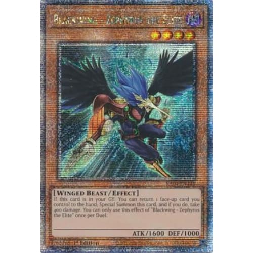 Blackwing - Zephyros the Elite (Quarter Century Secret