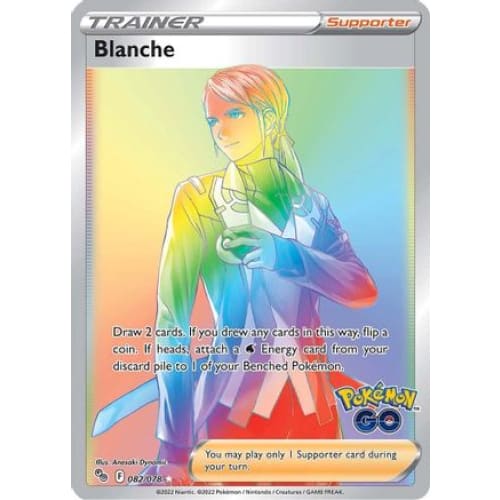 Blanche (082/078) Holo Rare Holofoil - Single