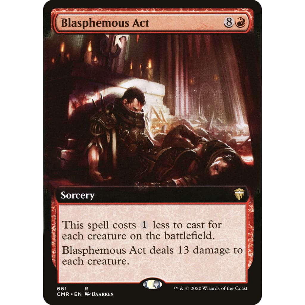 Blasphemous Act (CMR-661): (Extended Art) - Single