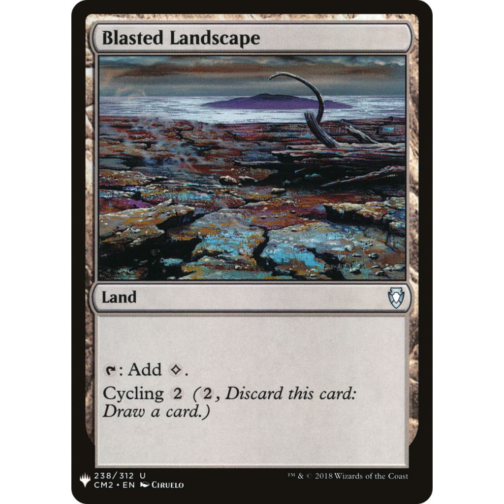 Blasted Landscape (PLST-CM2-238) - Single