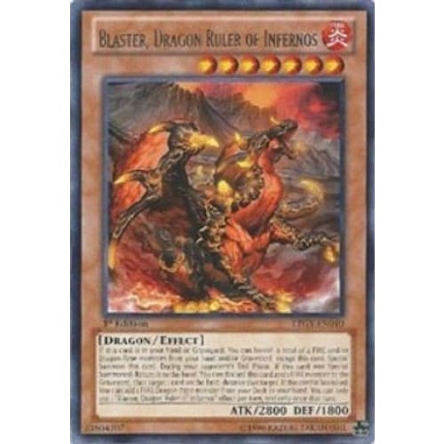 Blaster Dragon Ruler of Infernos (LTGY-EN040) Rare