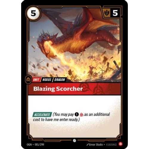 Blazing Scorcher (001/298) - Origins - Single
