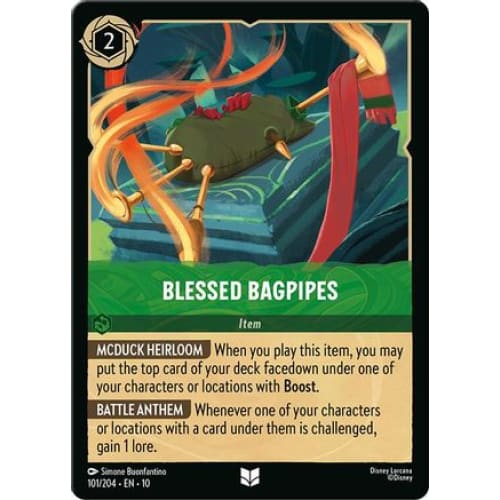 Blessed Bagpipes (101/204) - Whispers in the Well - Single