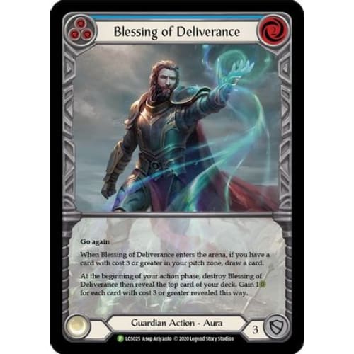 Blessing of Deliverance (Blue) (FLESH AND BLOOD: PROMO