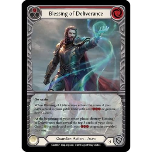 Blessing of Deliverance (Red) - LGS006 (FLESH AND BLOOD: