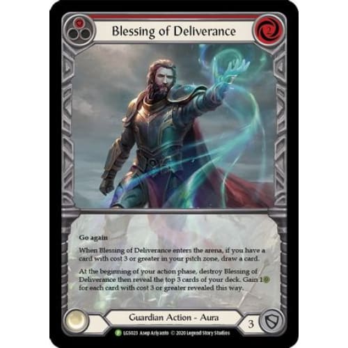 Blessing of Deliverance (Red) - LGS023 (FLESH AND BLOOD: