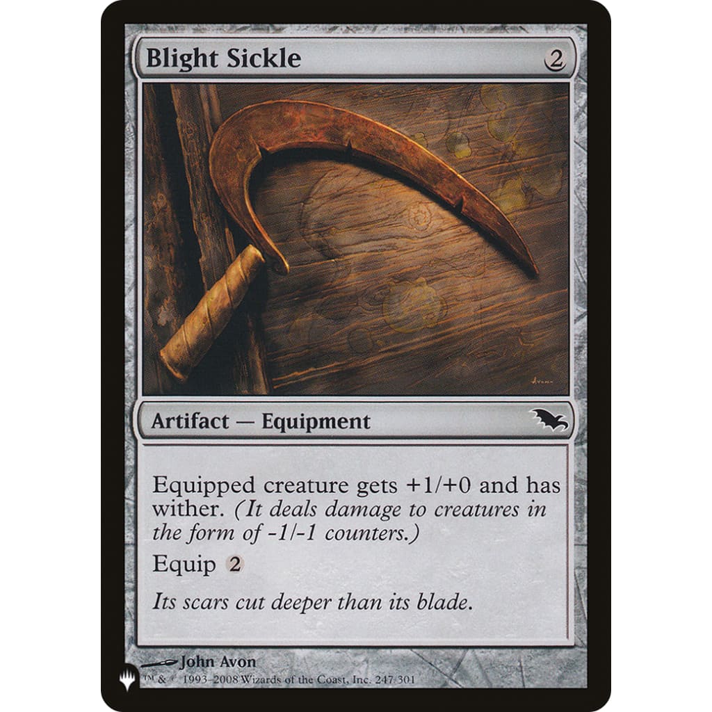 Blight Sickle (PLST-SHM-247) - Single